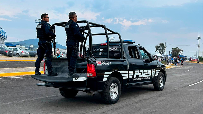 Aparatoso accidente en la carretera a Bernal en El Marqués, Querétaro 