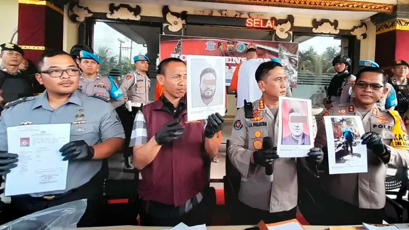 Detienen a 3 mexicanos por robo armado, en Bali, Indonesia