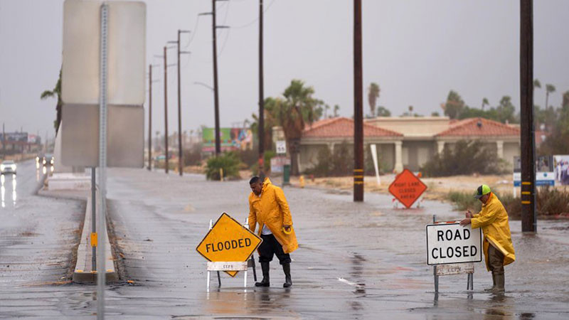 Fuerte tormenta al norte de California deja inundaciones, un muerto y sin energía eléctrica 