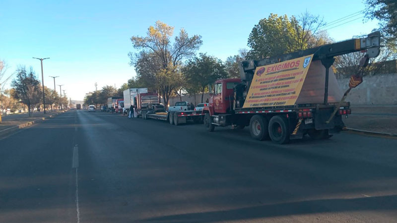 Pacífica, manifestación de transportistas en Querétaro: Samuel Mena 