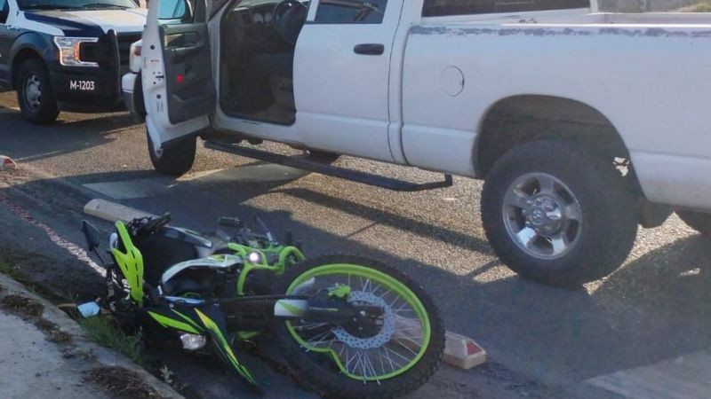 Motociclista pierde la vida en accidente en colonia José María Arteaga en Querétaro, Querétaro