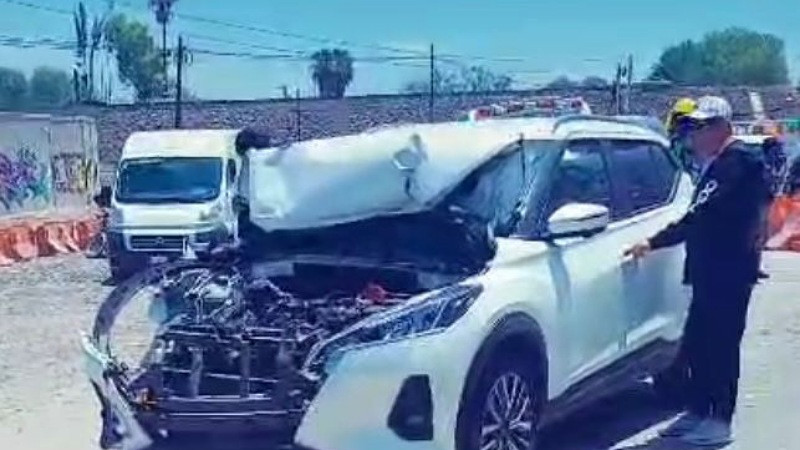 Se registra carambola en la carretera 57 de Querétaro