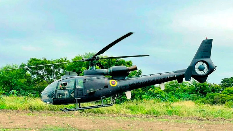 Localizan sin vida a 8 tripulantes que viajaban en helicpetro militar accidentado en Ecuador