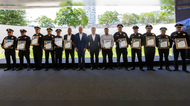 Celebran 26 Aniversario de la Secretaría de Seguridad Pública Municipal en Querétaro