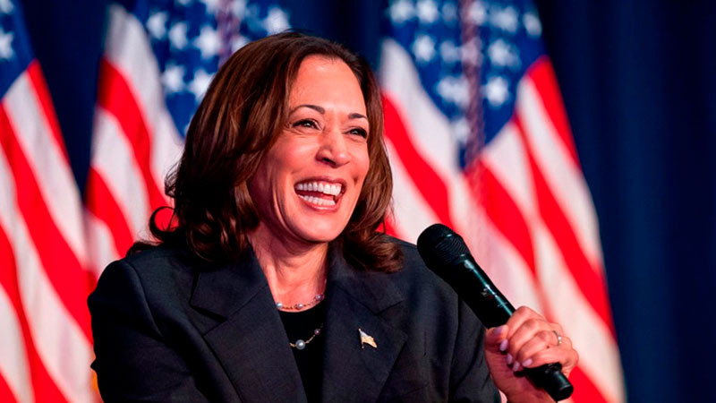 Formalizan candidatura de Kamala Harris a la presidencia de EU