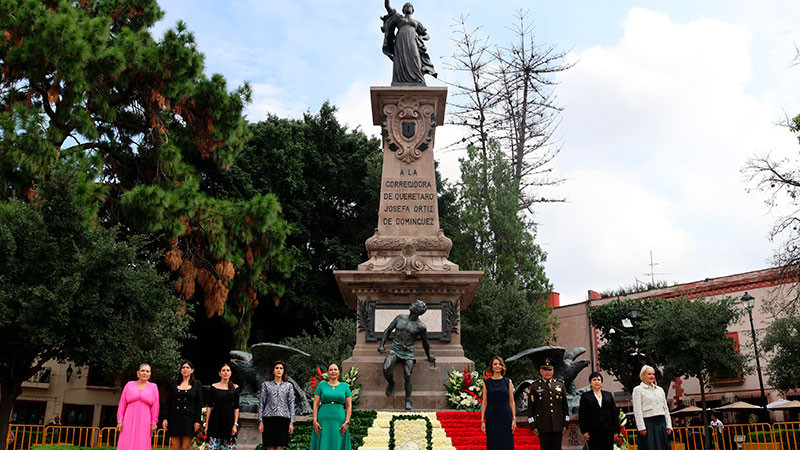 Destaca SEDEQ legado de Doña Josefa Ortiz de Domínguez