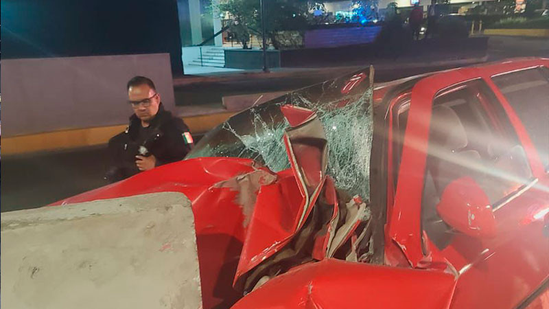 Querétaro: Accidente sobre Paseo 5 de Febrero cobró la vida de una persona 