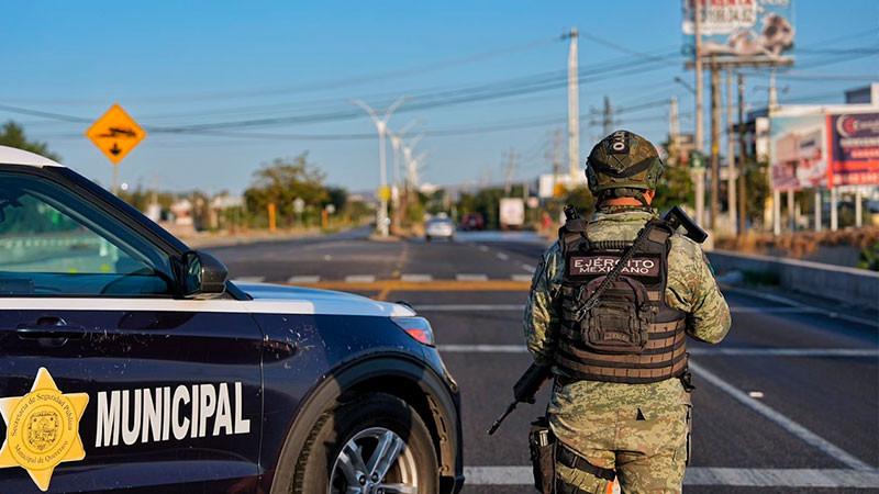 Cuerpos de Seguridad blindan fronteras en límites de Querétaro y Guanajuato 