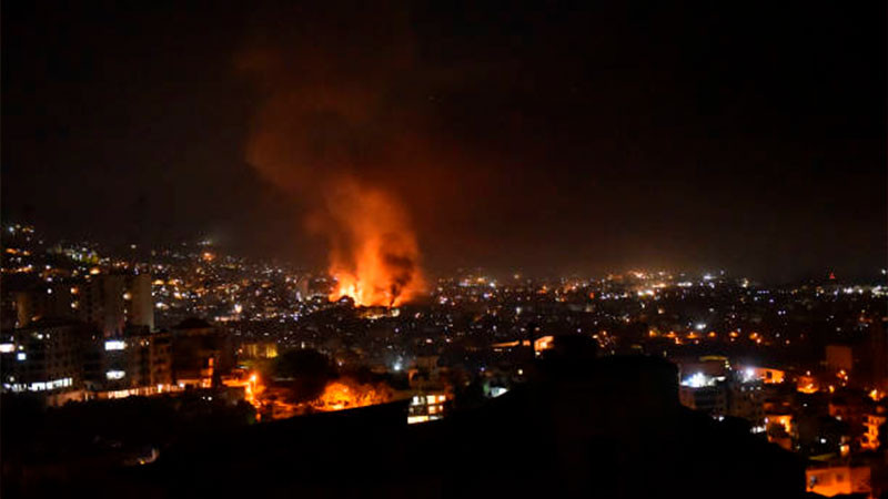 Cuatro personas mueren en ataque israelí contra Beirut