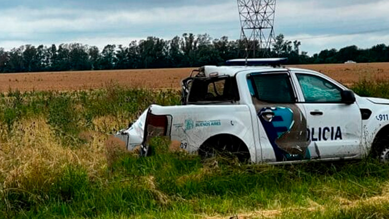 Al menos 3 policías pierden la vida en accidente vial, en Argentina