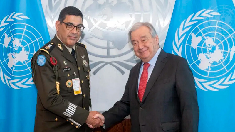 General mexicano se reúne con jefe de la ONU para definir misión entre India y Pakistán